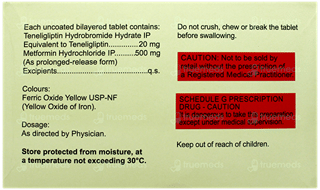 Tenelicoz M 500 Tablet 15